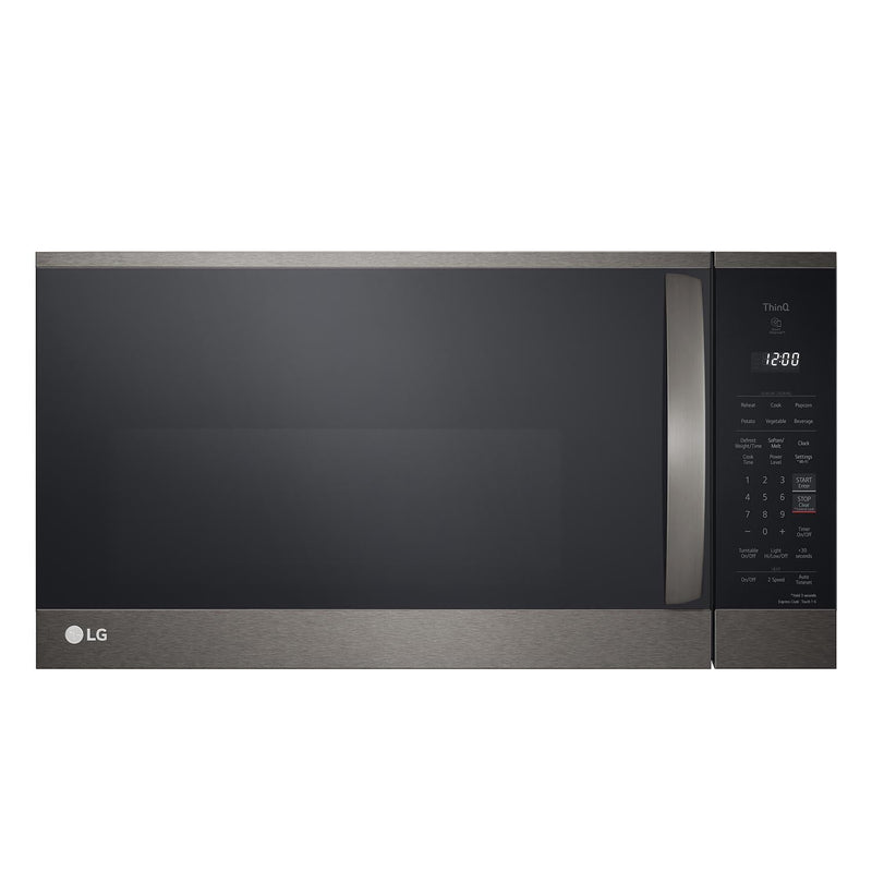 LG Black Stainless Steel Over-the-Range Smart Microwave 1.8 Cu. - MVEM1825D