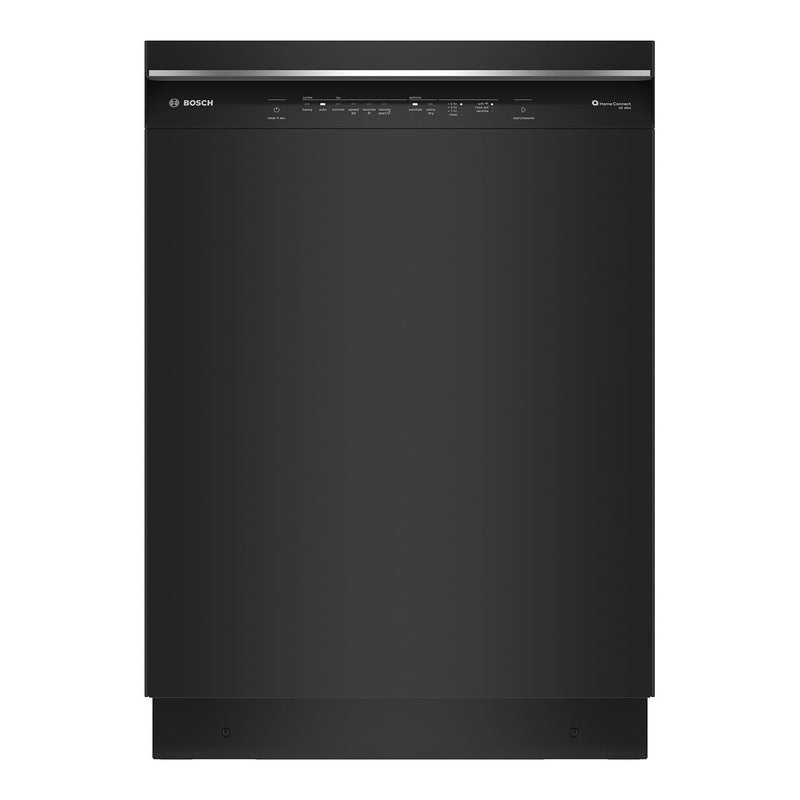 Bosch Black 24" Smart Dishwasher with Home Connect, Third Rack - SHE53C86N