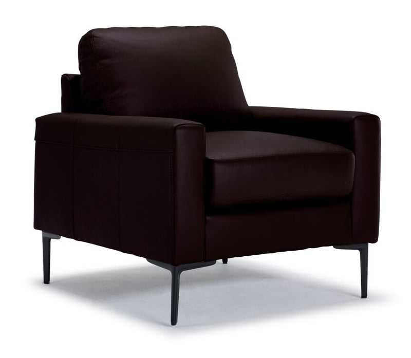 Arcadia Leather Chair - Mocha