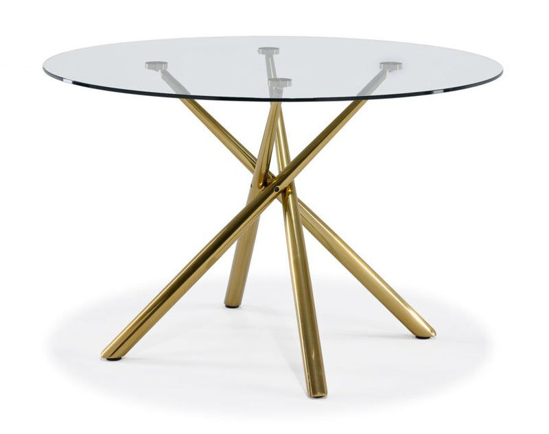Hanover Dining Table - Gold