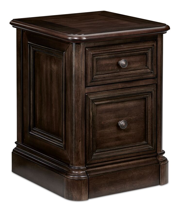 Shane File Cabinet - Tuscany Brown