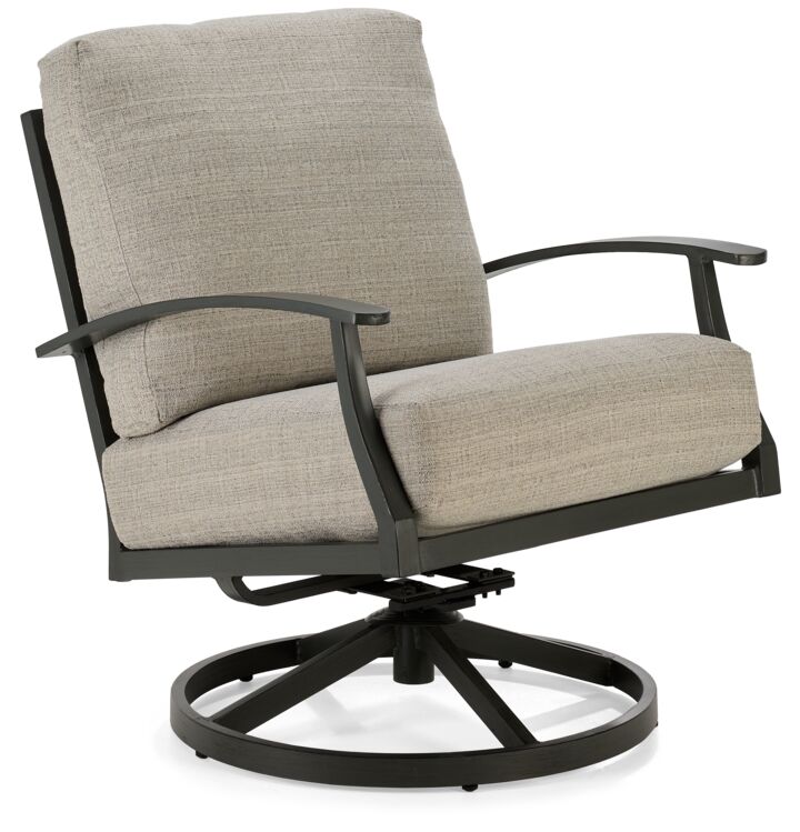 Holly Trail - Outdoor Swivel Chair - Grey