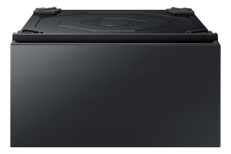 Samsung BESPOKE Black Stainless Steel Pedestal for 27" Front Load Washer & Dryer - WE502NV/US