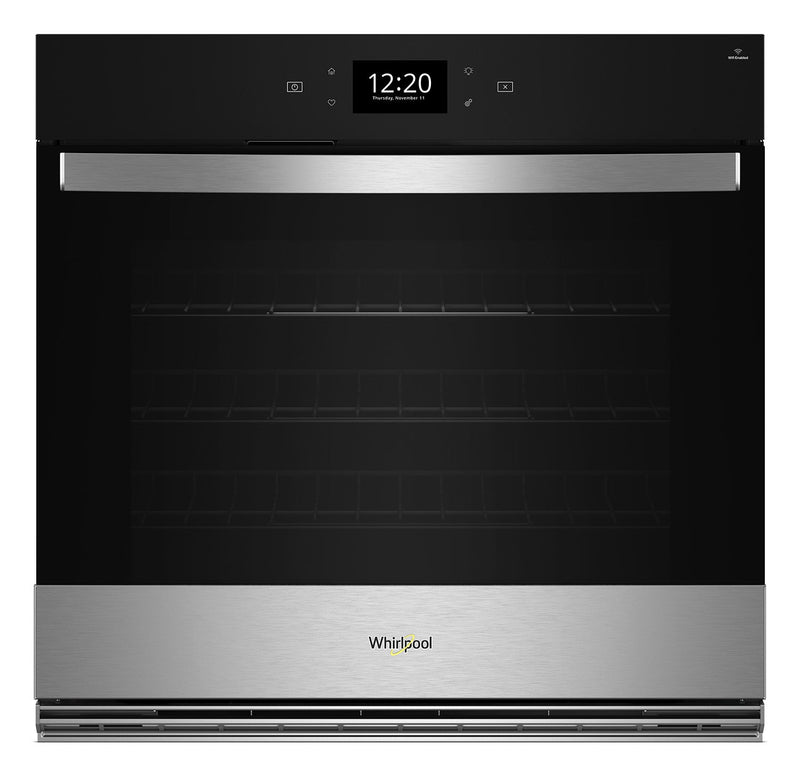 Whirlpool Fingerprint Resistant Stainless Steel Wall Oven (4.30 Cu Ft) - WOES7027PZ