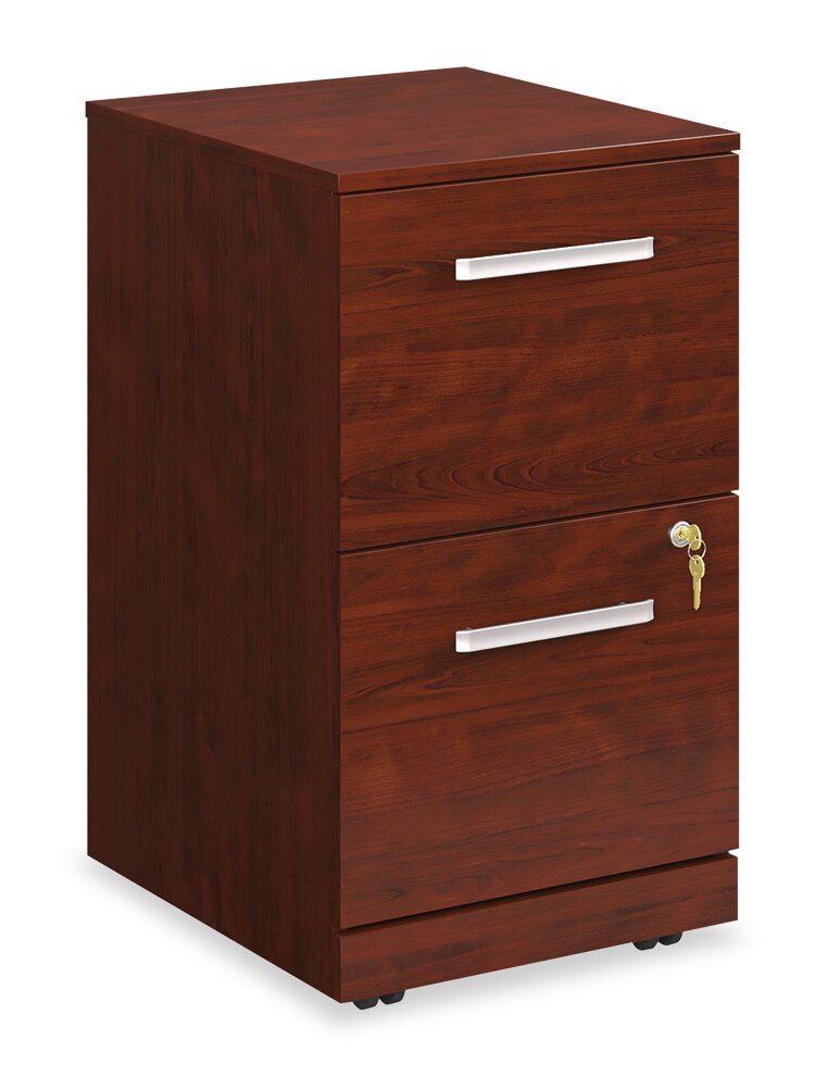 Sentinel Commercial Grade 2-Drawer Filing Cabinet - Classic Cherry