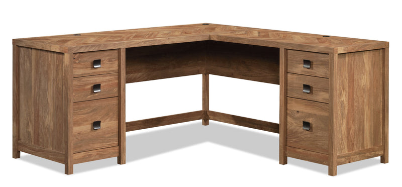 Marcola Commercial Grade L-Shaped Desk