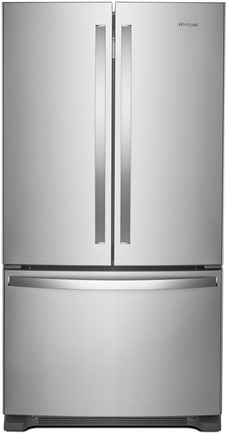 Whirlpool Stainless Steel Counter-Depth French Door Refrigerator (20 Cu. Ft.) - WRF540CWHZ