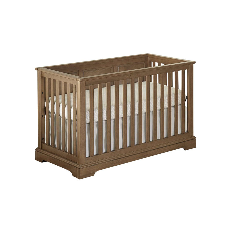 Ellie Cottage Crib with Full Size Rails Package - Cashew