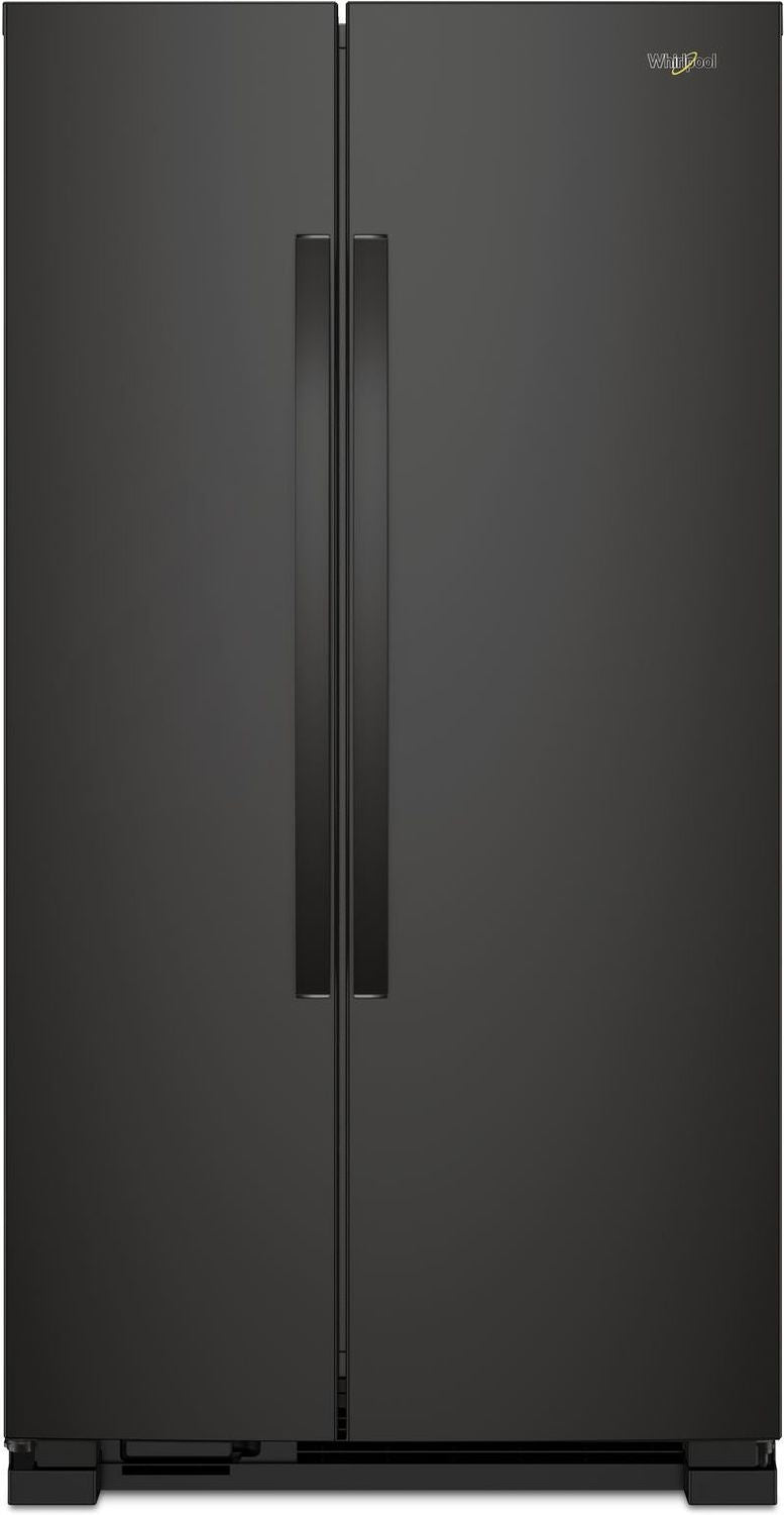 Whirlpool Black Side-by-Side Refrigerator (22 Cu. Ft.) - WRS312SNHB