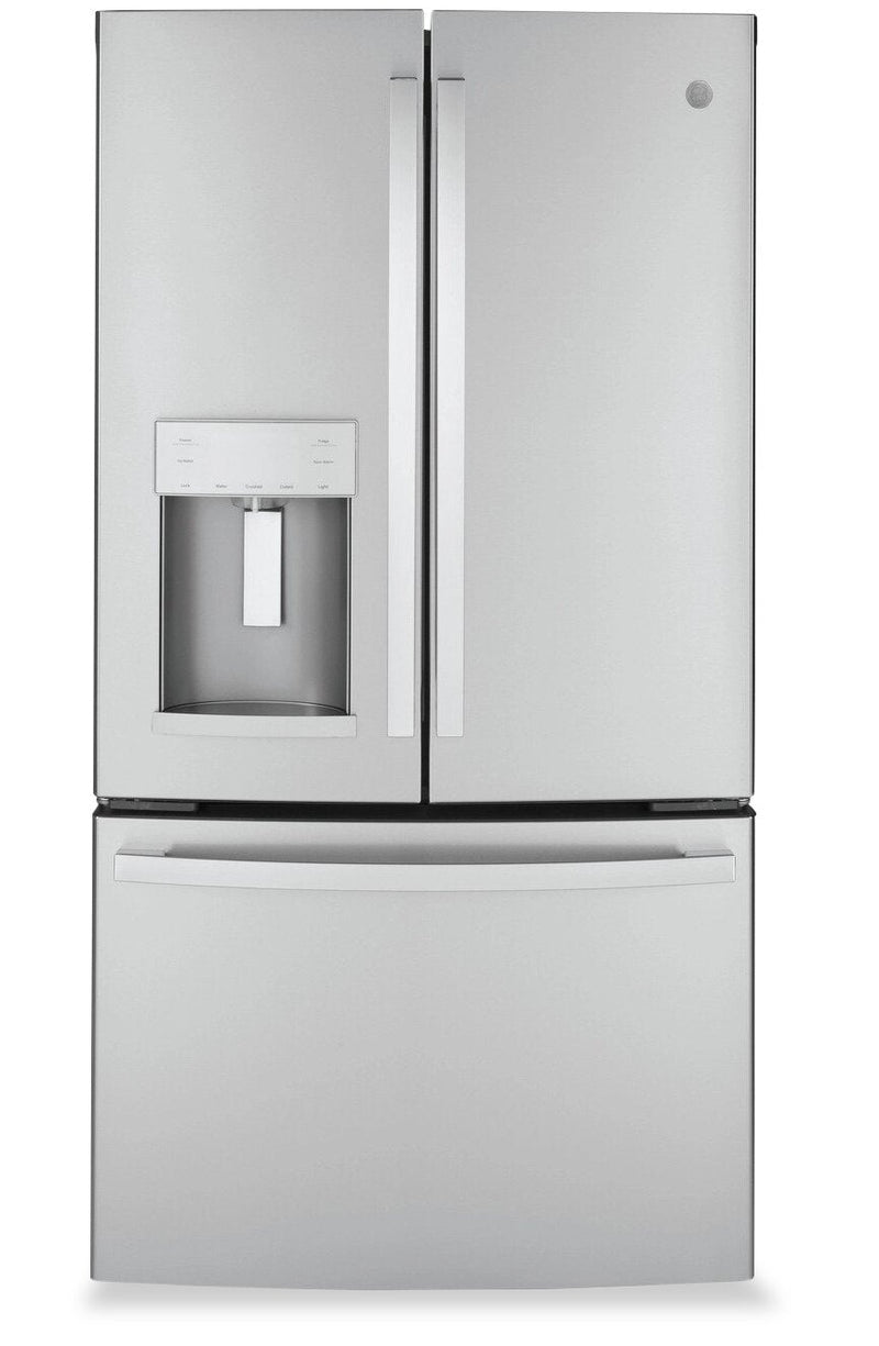 GE 22.1 Cu. Ft. Counter-Depth French-Door Refrigerator - GYE22GYNFS