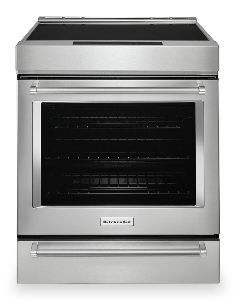 KitchenAid 6.4 Cu. Ft. Induction Range with Convection and Air Fry - KSIS730PSS