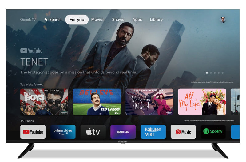 Skyworth 65" 4K UHD Smart Google TV 