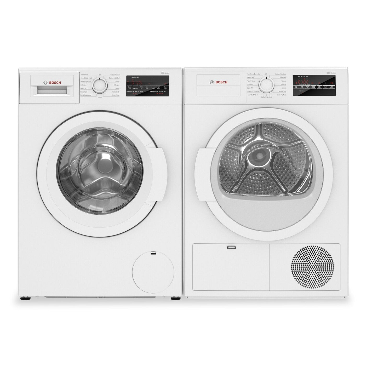 Bosch 300 Series Front-Load Washer and Ft - Main Image