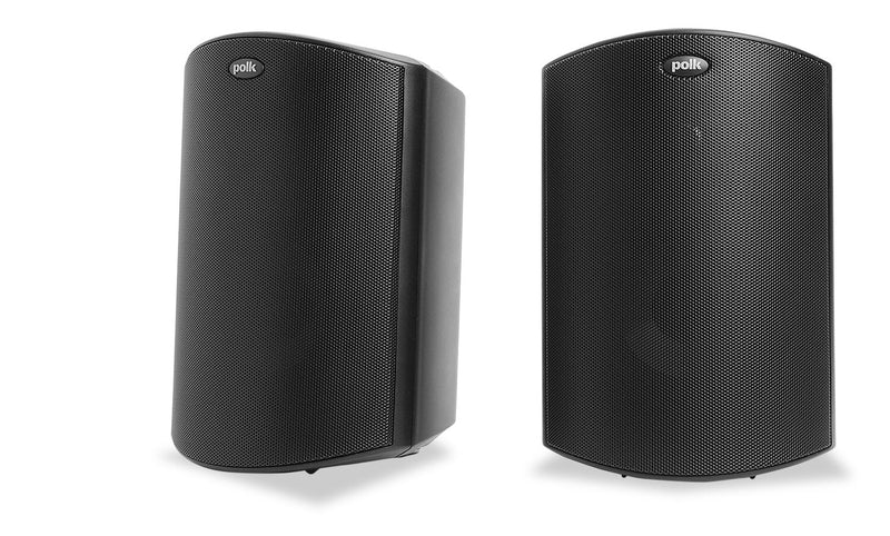 Polk Audio Atrium 6 Black Outdoor Speakers with 5.25" Drivers - AM6085  