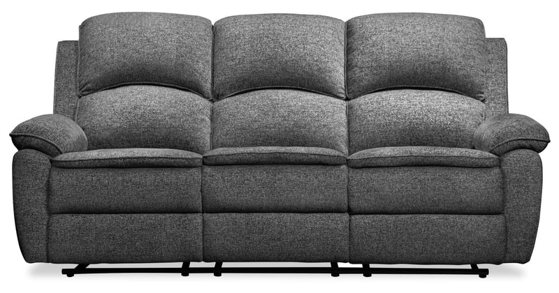 Chandler Chenille Power Reclining Sofa - Grey  