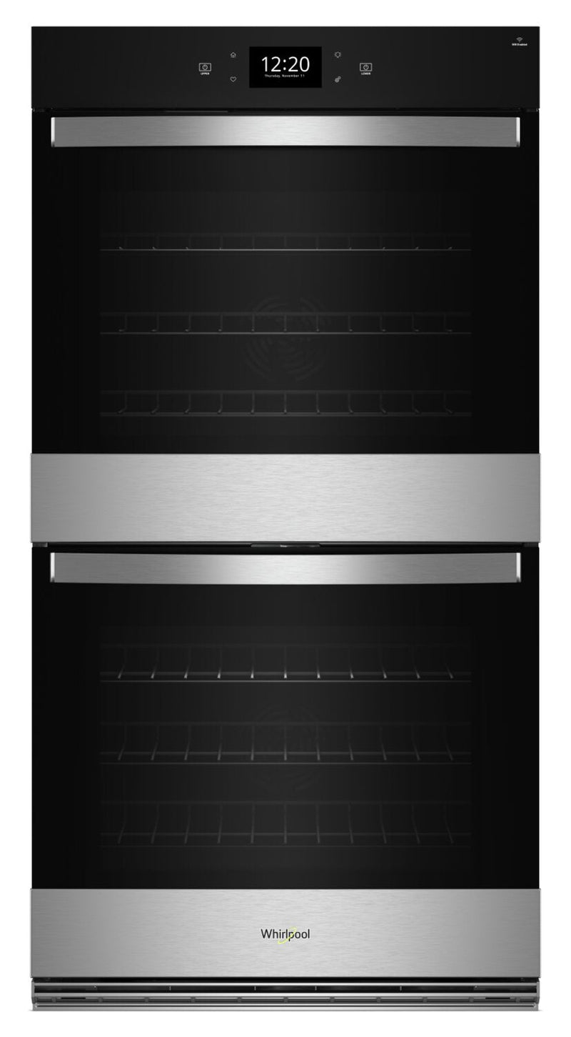 Whirlpool 8.6 Cu. Ft. Smart Double Wall Oven with Air Fry - WOED7027PZ