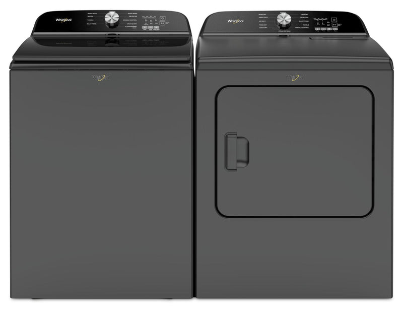 Whirlpool 6.1 Cu. Ft. Top-Load Washer with Removable Agitator and 7 Cu. Ft. Gas Dryer - WTW6157B/WGD6150B