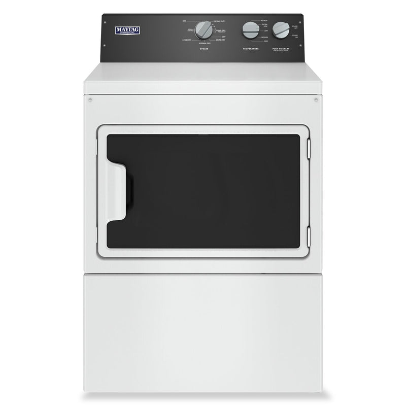 Maytag 7.4 Cu. Ft. Electric Commercial-Grade Residential Dryer - YMEDP586GW