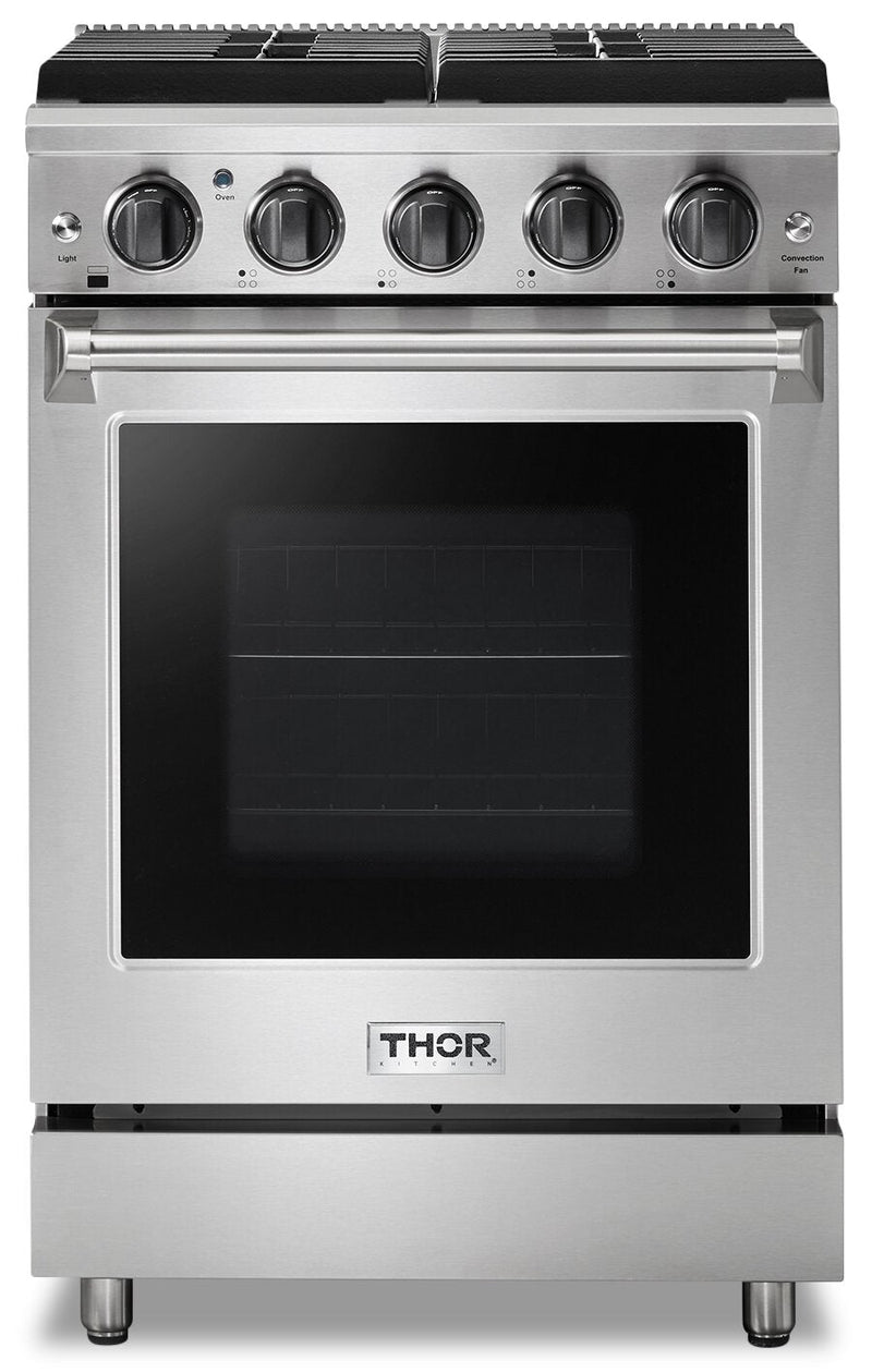 Thor Kitchen 24" 3.7 Cu. Ft. Freestanding Gas Range - LRG2401