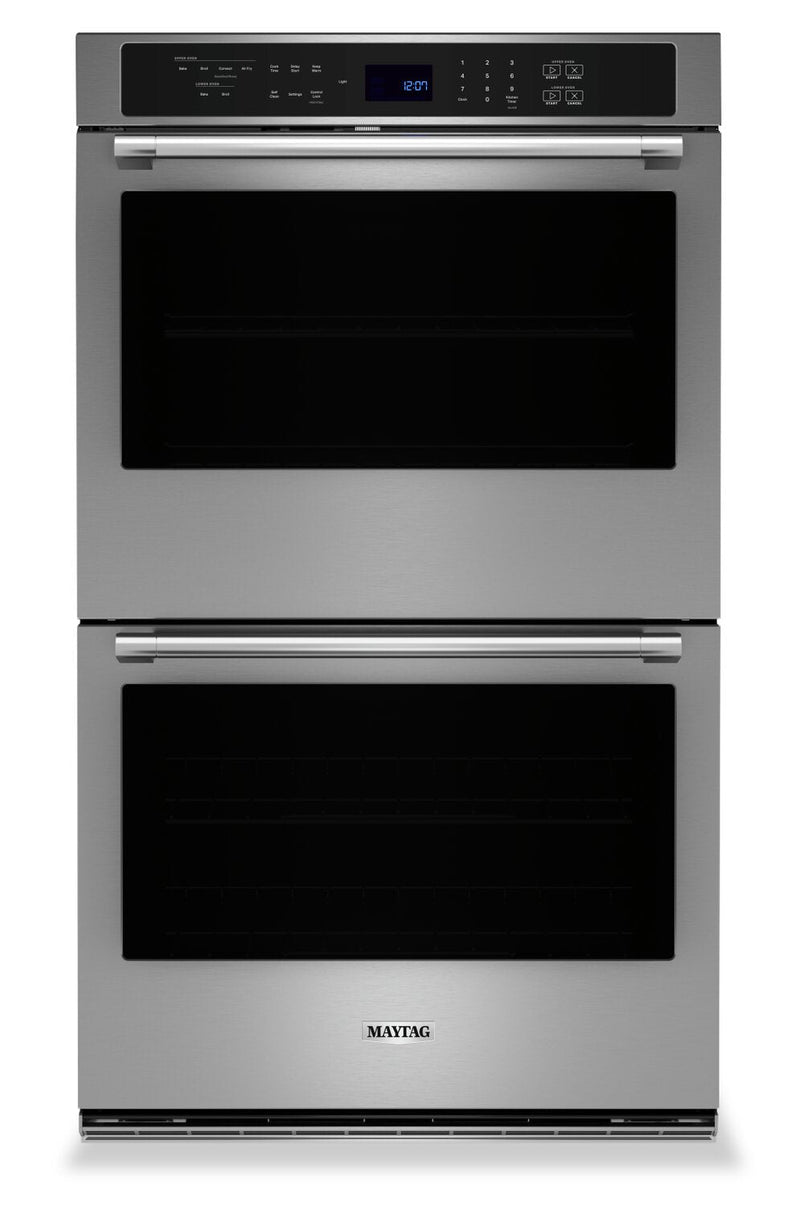 Maytag 10 Cu. Ft. Double Wall Oven with Air Fry and Basket - MOED6030LZ