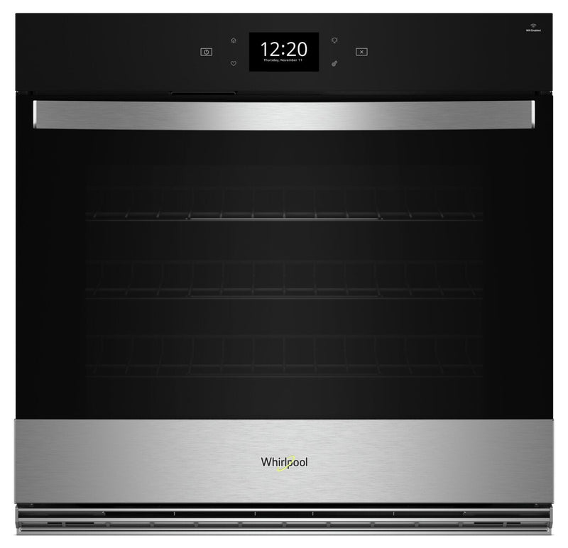 Whirlpool 4.3 Cu. Ft. Smart Single Wall Oven with Air Fry - WOES7027PZ