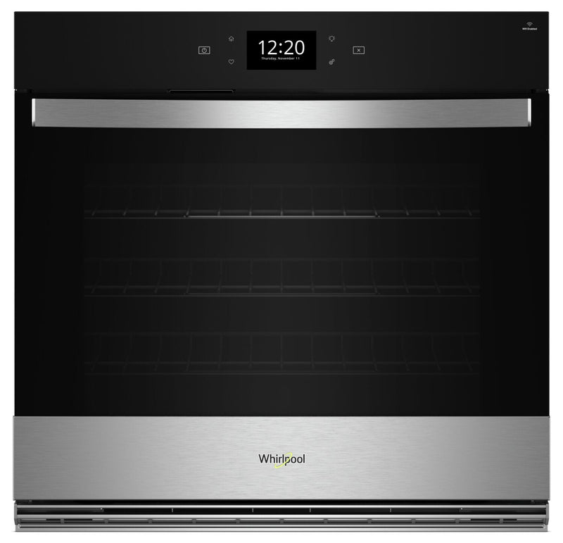 Whirlpool 5 Cu. Ft. Smart Single Wall Oven with Air Fry - WOES7030PZ
