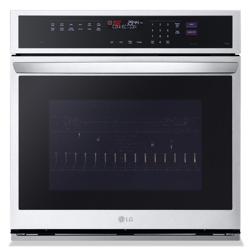 LG 4.7 Cu. Ft. Smart InstaView® Single Wall Oven with Air Fry - WSEP4727F