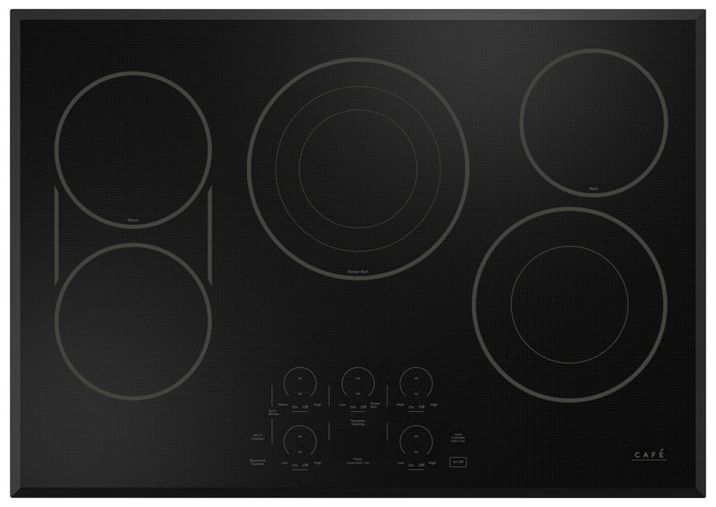 Café 30" Electric Cooktop with Touch Controls - CEP90301TBB