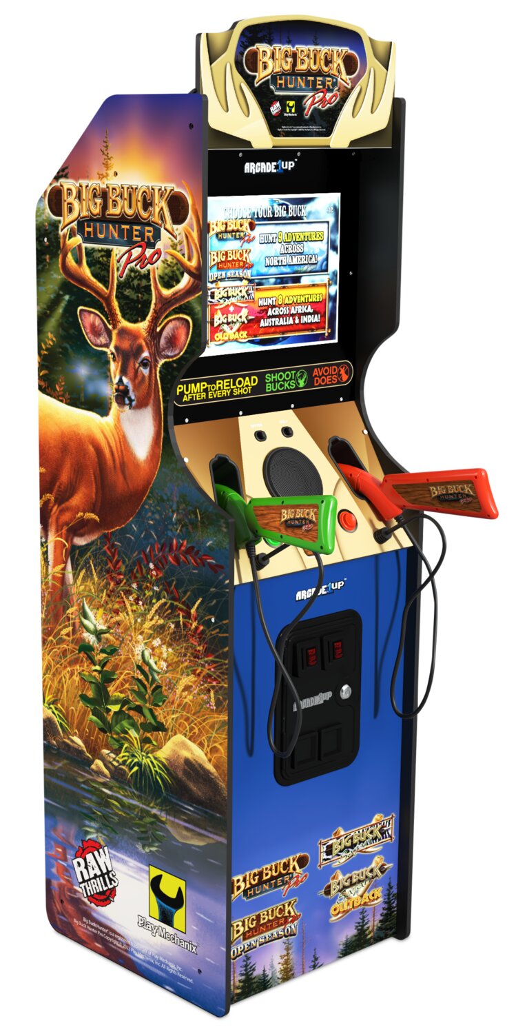 Arcade1Up Big Buck Hunter Pro Deluxe Arcade Cabinet