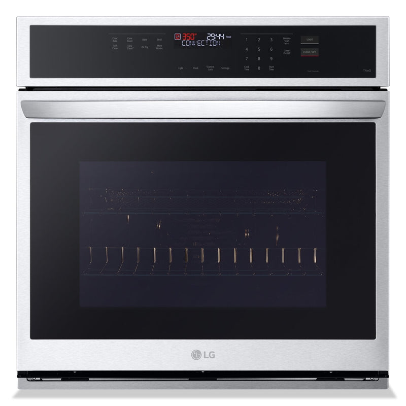 LG 4.7 Cu. Ft. Smart Single Wall Oven with Air Fry - WSEP4723F