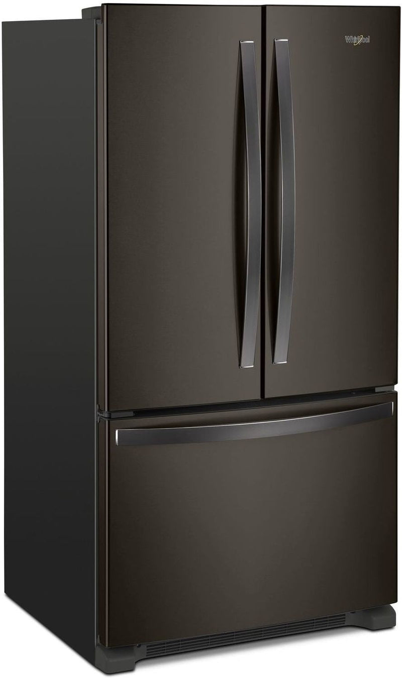 Whirlpool Black Stainless Steel CounterDepth French Door Refrigerator