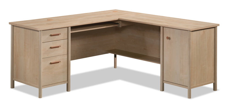 Hill Garden Commercial Grade L-Shaped Desk