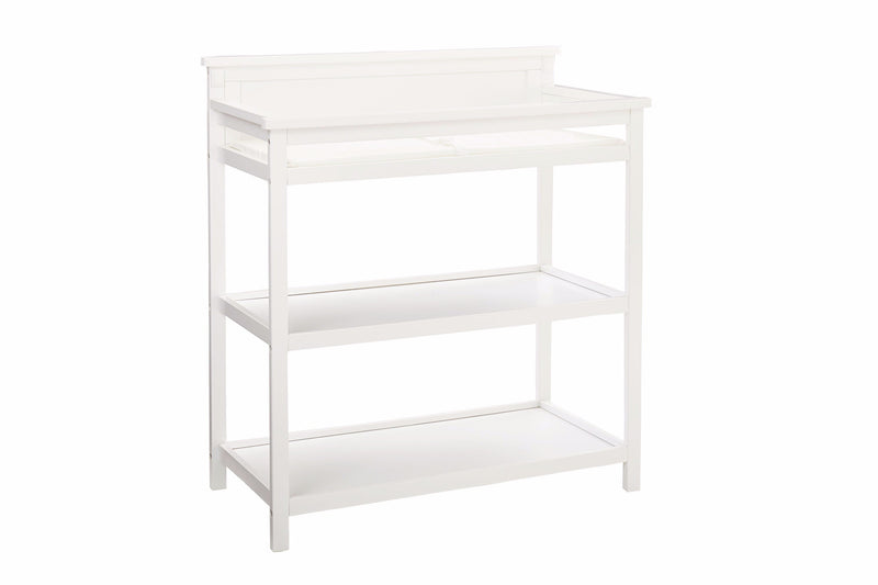 Willowbrook Changer with Shelves and Pad - White