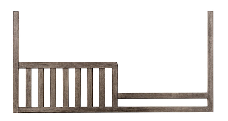 Abner Toddler Rail - Brushed Pewter