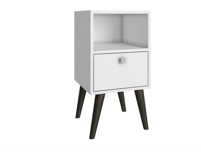 Annaba Side / Night Table - White