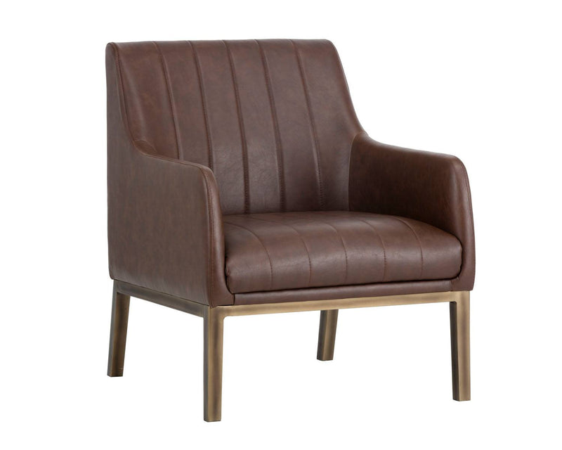 Tarana Lounge Chair - Cognac