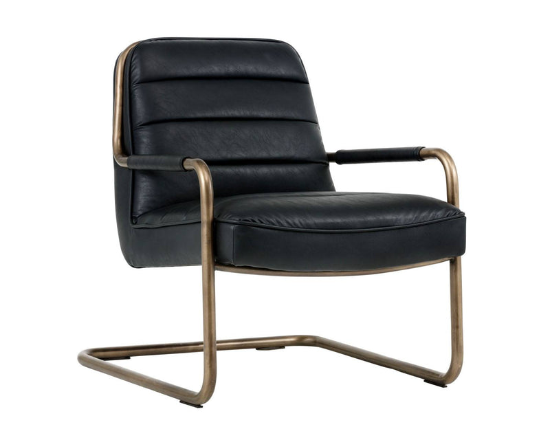 Saint Lounge Chair - Black