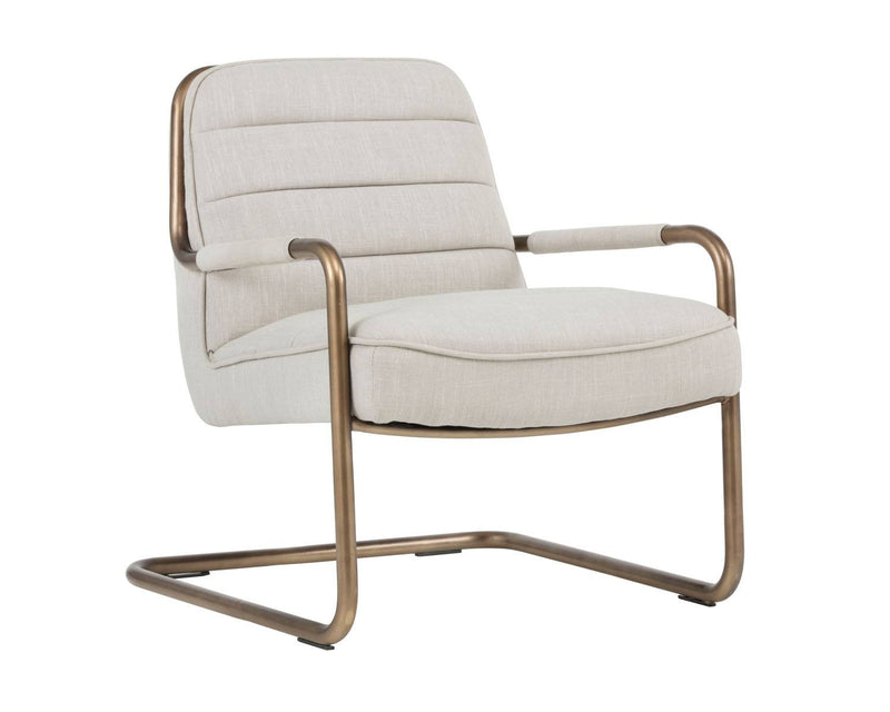 Saint Lounge Chair - Beige Linen