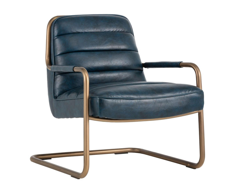 Saint Lounge Chair - Blue