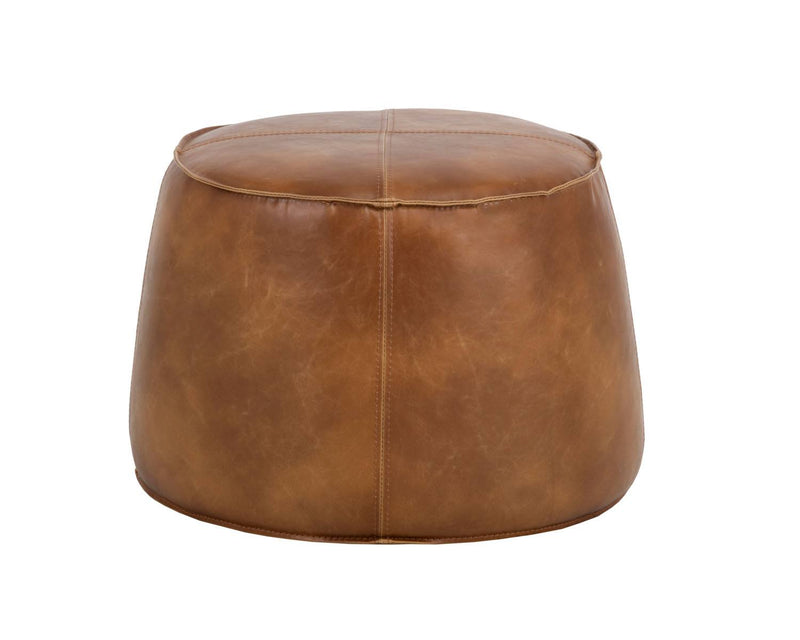 Malme Ottoman - Tobacco Tan