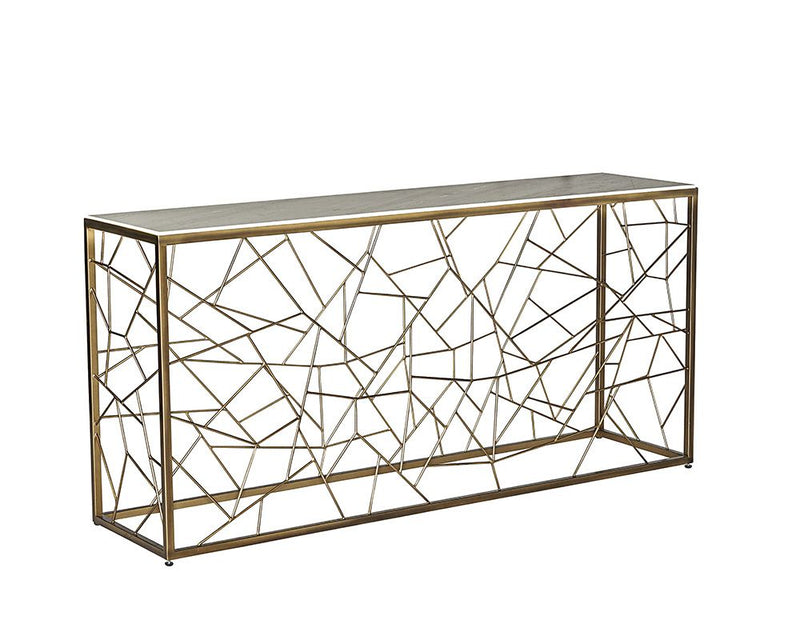 Yassura Marble Console Table