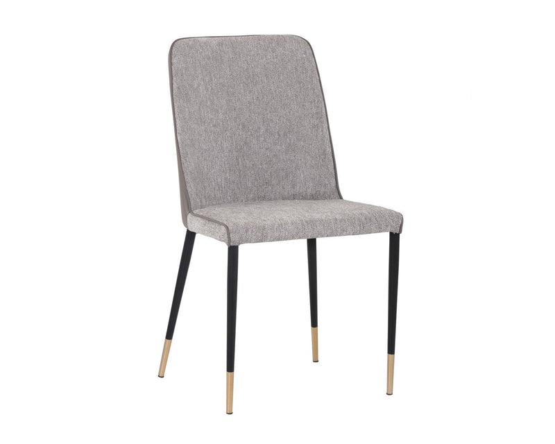Volta Dining Chair- Grey/Taupe - Set of 2