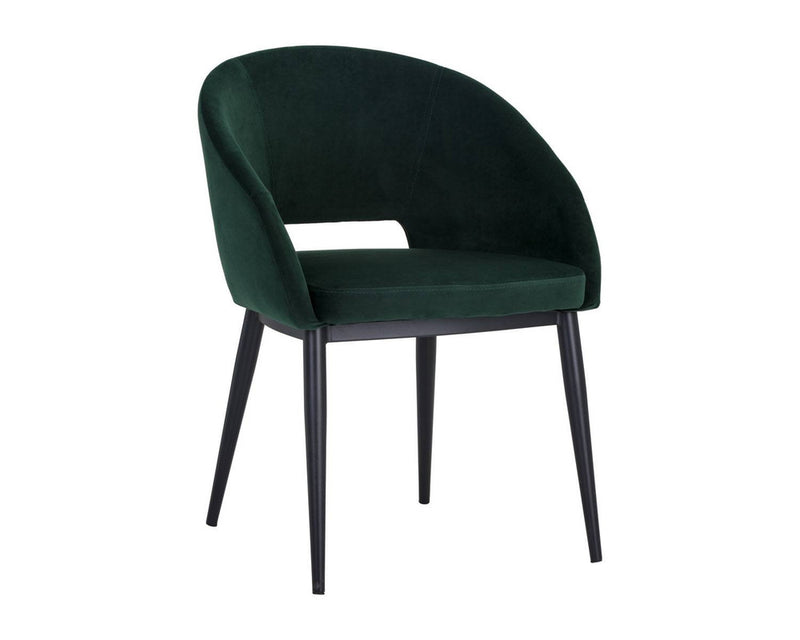 Nawada Dining Chair - Green/Black