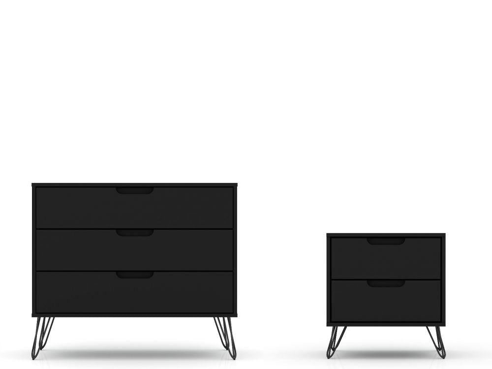 Dresser and night clearance table set