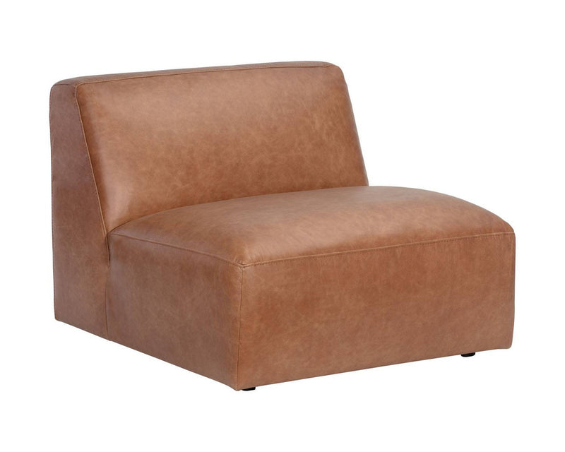 Novo Leather Accent Chair - Camel