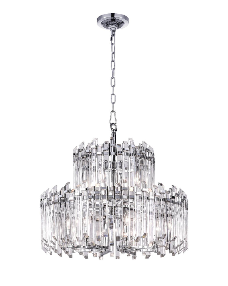 Henrietta 12 Light Chandelier - Chrome