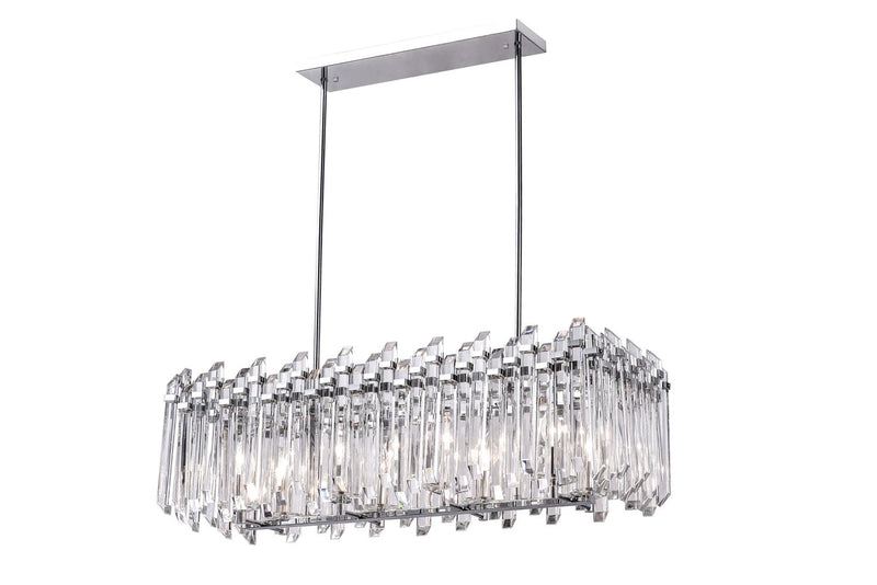 Henrietta 8 Light Chandelier - Chrome
