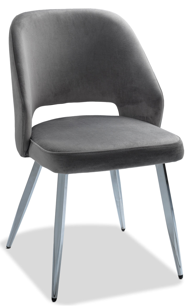 Veral Side Chair - Grey