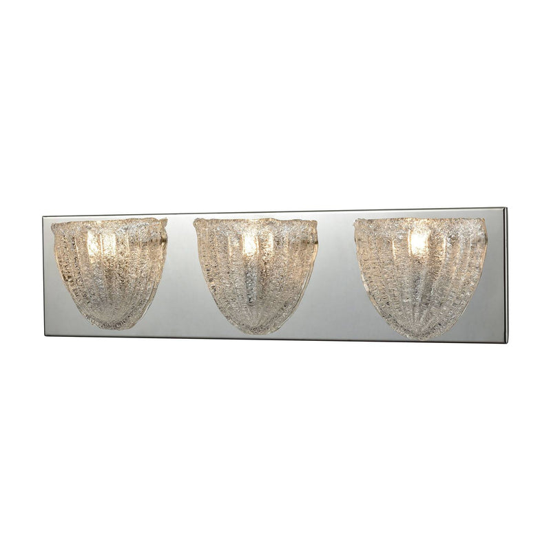 Villeurbanne 3 Light Vanity Light - Polished Chrome