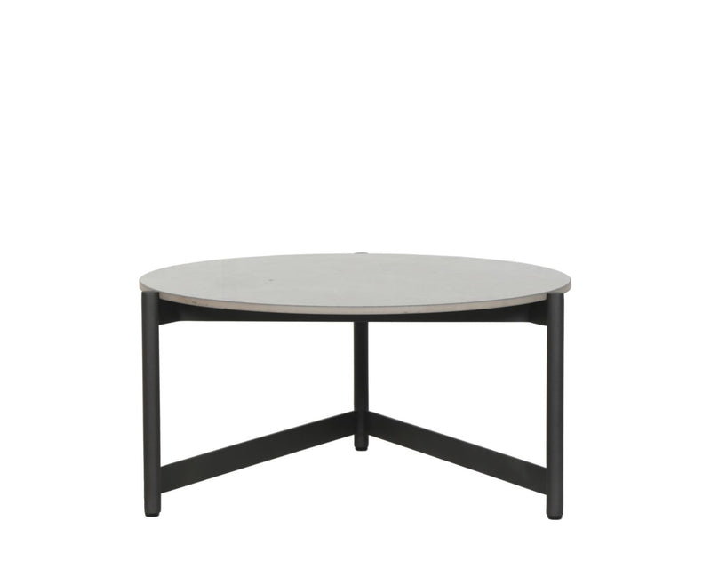 Saurimo 27" Outdoor Coffee Table - Grey